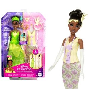 Disney Princess Tiana Doll with Dress Accessories